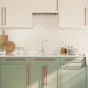 Möbelgriffe Bronze Edelstahl 320mm, 10er Set