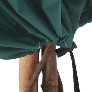 Wintervlies Pflanzenhaube mit Kordelzug, 4er Set