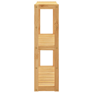 Bambus Badregal Wandmontage mit 3 Ablagen