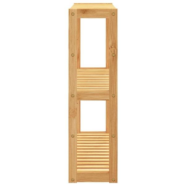 Bambus Badregal Wandmontage mit 3 Ablagen