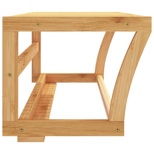 Bambus Handtuchregal zur Wandmontage