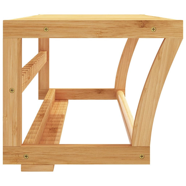 Bambus Handtuchregal zur Wandmontage