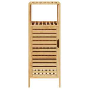 Badezimmerschrank Bambus mit Ablage