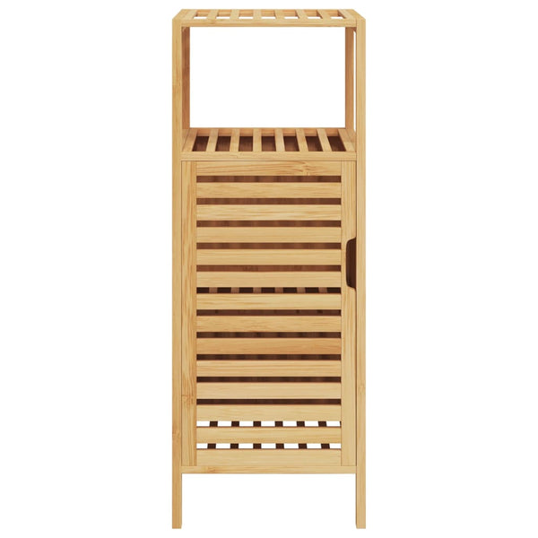 Badezimmerschrank Bambus mit Ablage