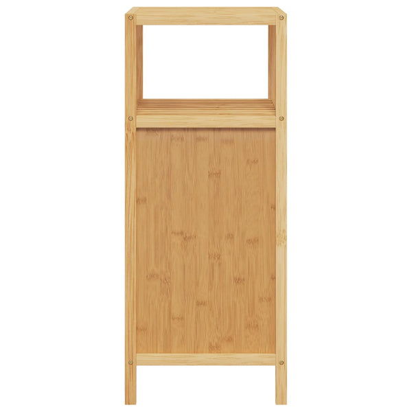 Badezimmerschrank Bambus mit Ablage