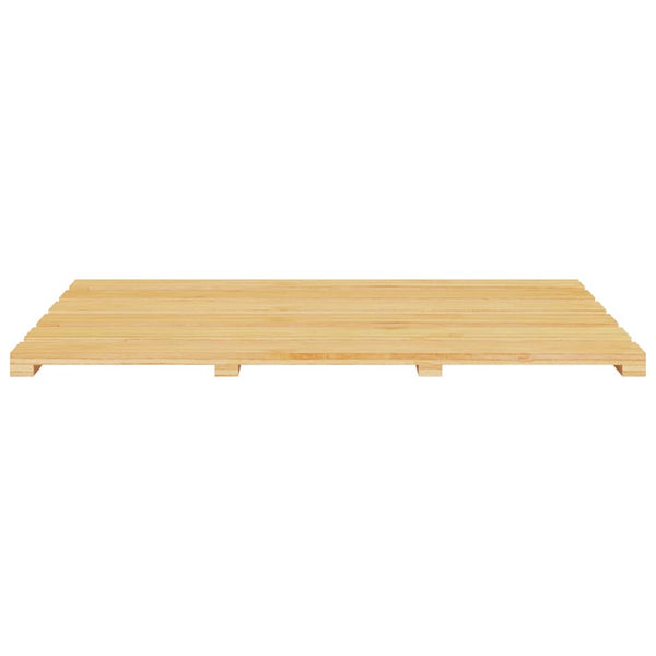 vidaXL Tapis de bain en bambou 54x36 cm