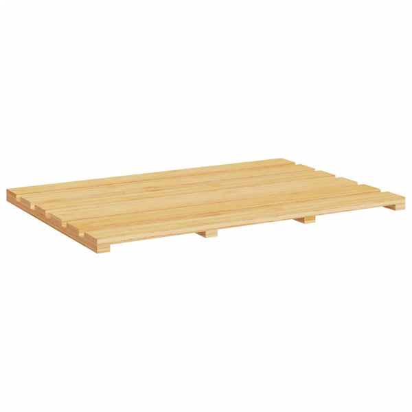 vidaXL Tapis de bain en bambou 54x36 cm