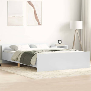 Bettgestell Weiß 120x200 cm