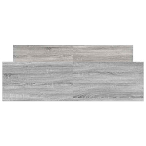 Bettgestell Grau Sonoma 120x200 cm