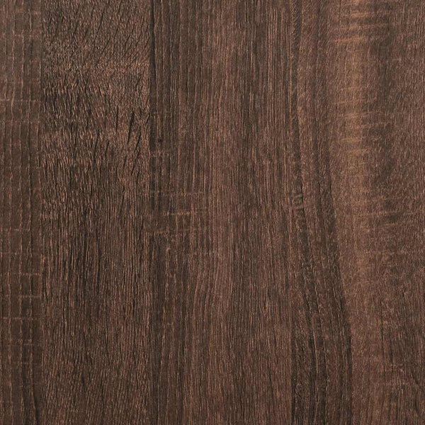Bettgestell 120x200 cm Braun Eiche-Optik