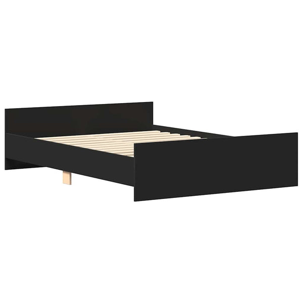 Bettgestell Schwarz 140x200 cm