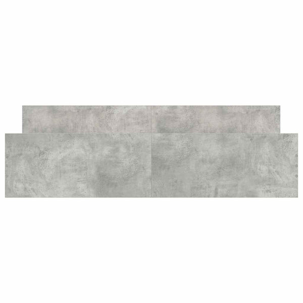 Bettgestell Betongrau 160x200 cm