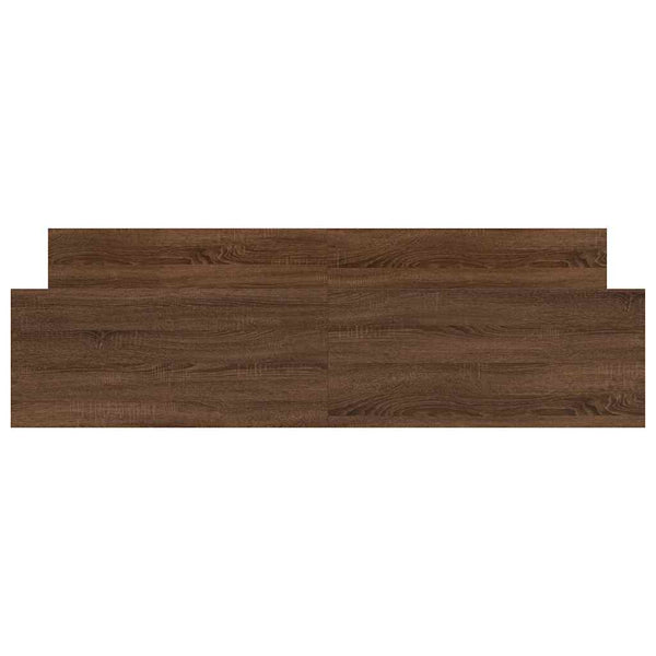 Bettgestell 160x200 Braun Eiche-Optik