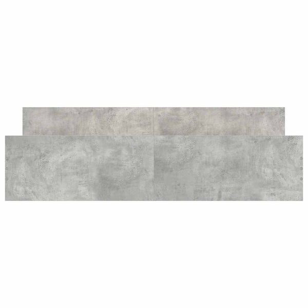 Bettgestell Betongrau 180x200 cm