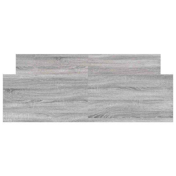 Bettgestell Grau Sonoma 135x190 cm