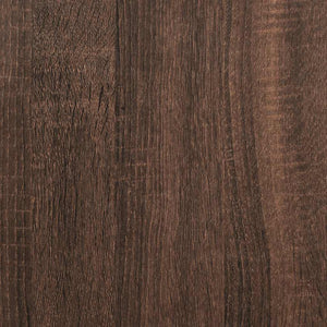 Bettgestell Braun Eiche-Optik 135x190 cm
