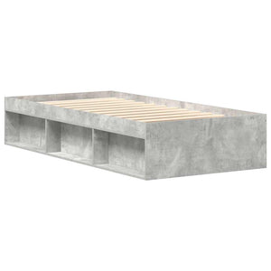 Bettgestell 90x200 cm Betongrau