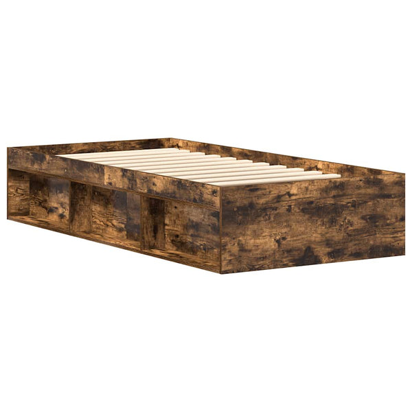Bettgestell Räuchereiche 90x200 cm
