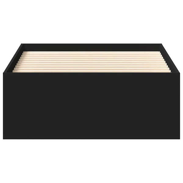 Bettgestell Schwarz 100x200 cm