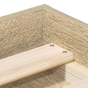 Bettgestell Sonoma-Eiche 100x200 cm