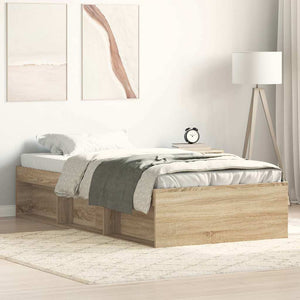 Bettgestell Sonoma-Eiche 100x200 cm