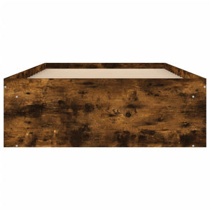 Bettgestell 100x200 cm Räuchereiche