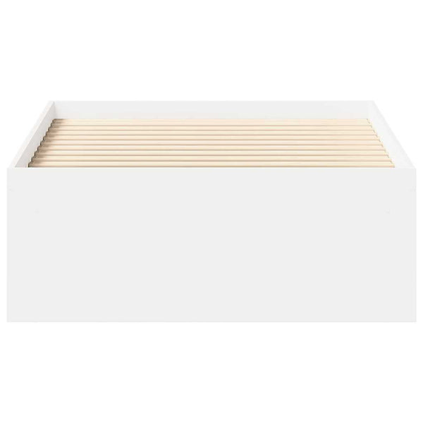 Bettgestell Weiß 75x190 cm