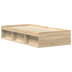 Bettgestell Sonoma-Eiche 75x190 cm
