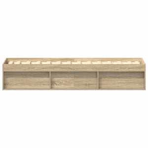 Bettgestell Sonoma-Eiche 75x190 cm