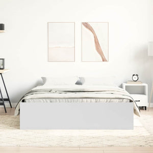Bettgestell Weiß 120x200 cm
