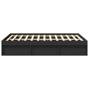 Bettgestell Schwarz 120x200 cm