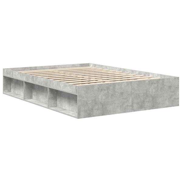 Bettgestell Betongrau 120x200 cm