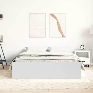 Bettgestell Weiß 140x200 cm
