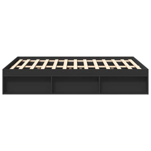 Bettgestell Schwarz 140x200 cm