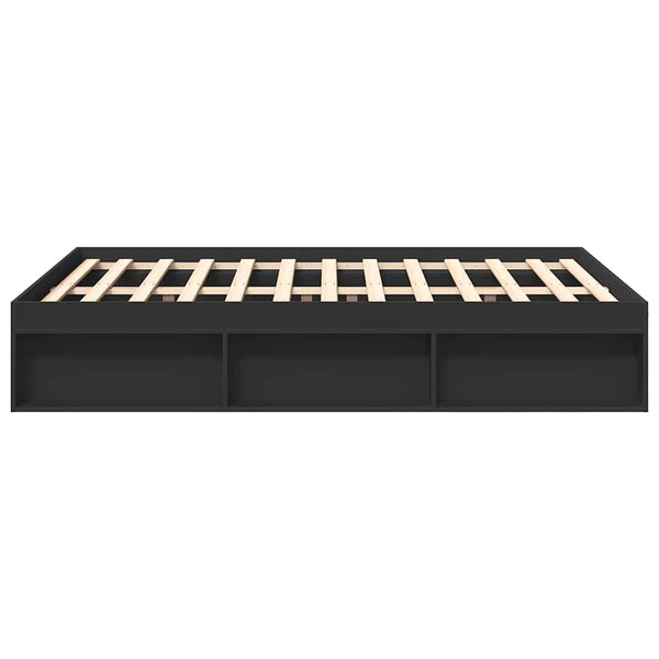 Bettgestell Schwarz 140x200 cm