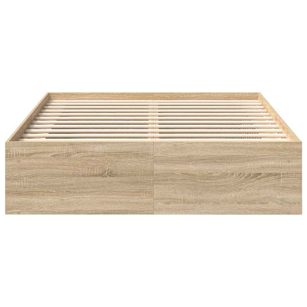 Bettgestell 140x200 cm Sonoma-Eiche