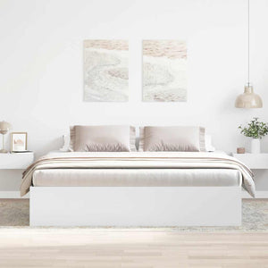 Bettgestell Weiß 180x200 cm