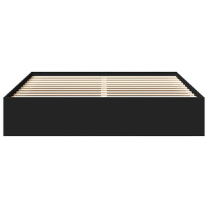 Bettgestell Schwarz 180x200 cm