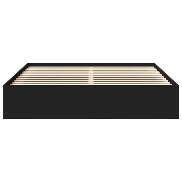Bettgestell Schwarz 200x200 cm
