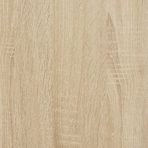 vidaXL Bed Frame Sonoma Oak 200x200 cm