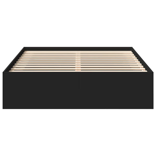 Bettgestell Schwarz 120x190 cm