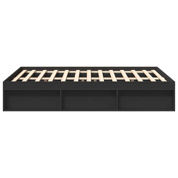 Bettgestell Schwarz 120x190 cm