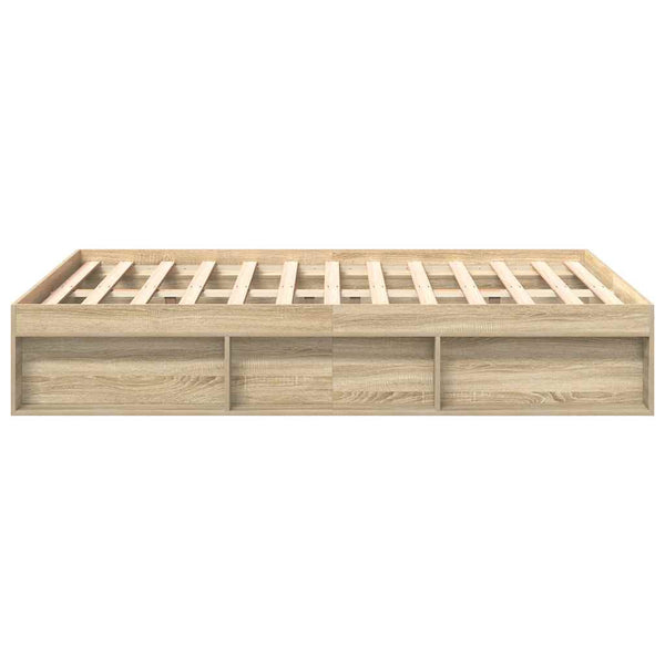 Bettgestell Sonoma Eiche 120x190