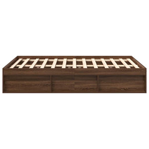 Bettgestell Braun Eichen-Optik 120x190 cm