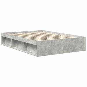 Bettgestell Betongrau 140x190 cm