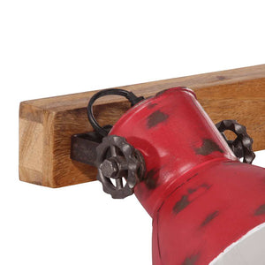 Wandleuchte Rot 25W E27 45x25cm
