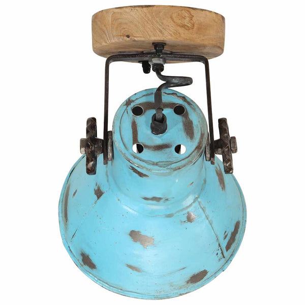 Blaue Wandleuchte E27 25W