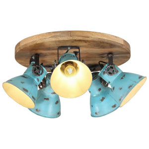 Blaue Deckenleuchte 50 cm E27