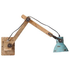 Blaue Wandleuchte E27 25W