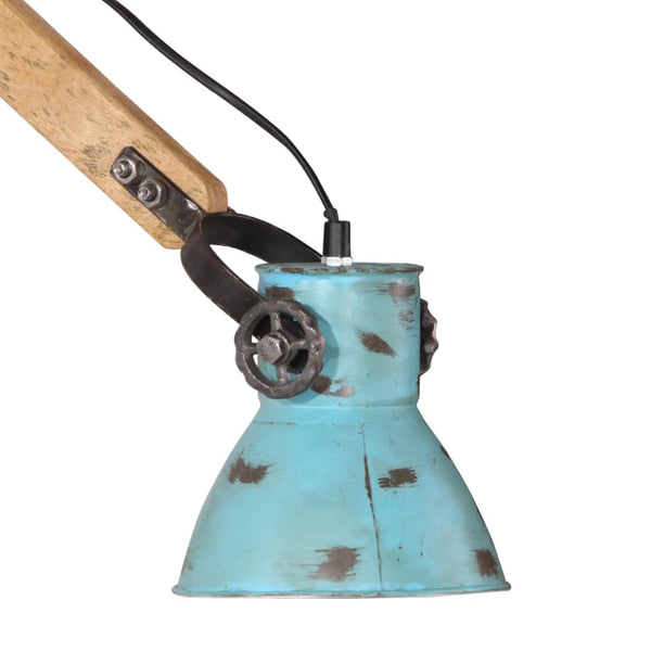 Blaue Wandleuchte E27 25W